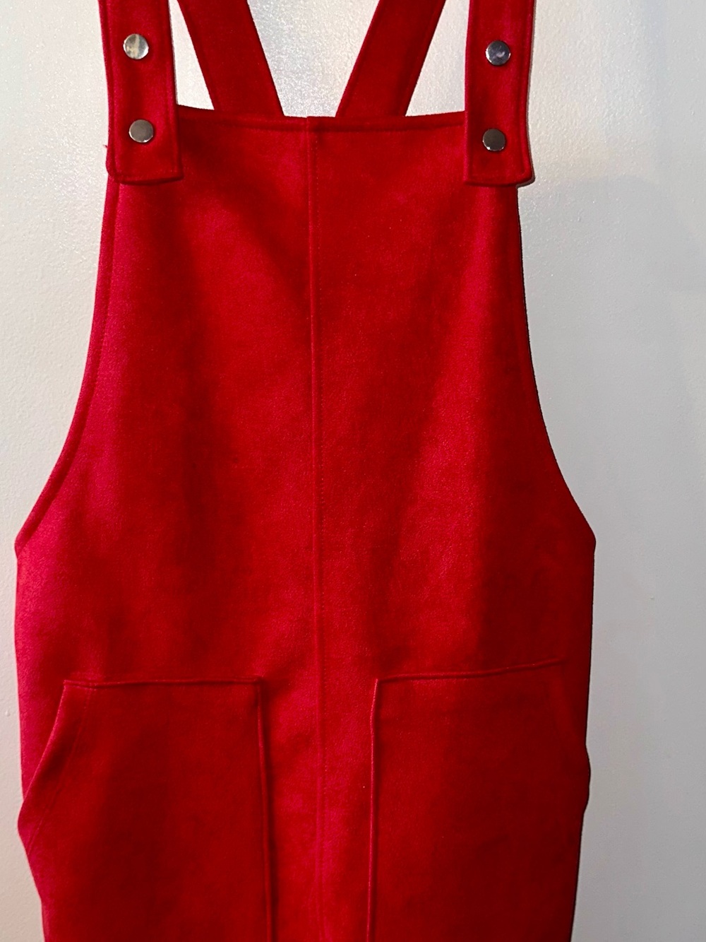 Forever 21 Red Top with Label Detail